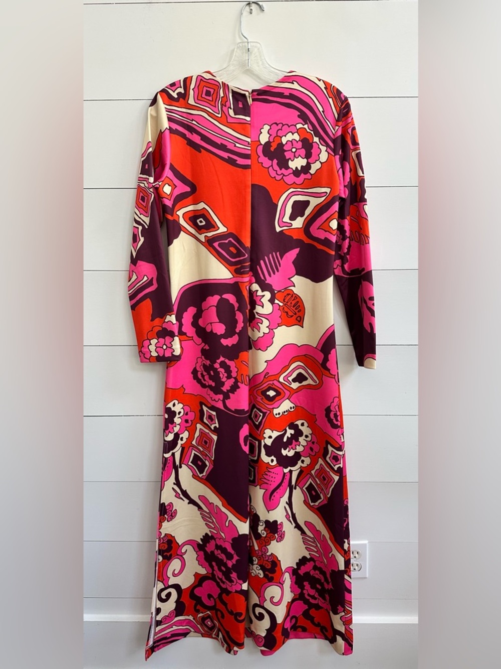 CK Bradley Ashton Dress in Whirlwind Plum - Picture 6 of 7